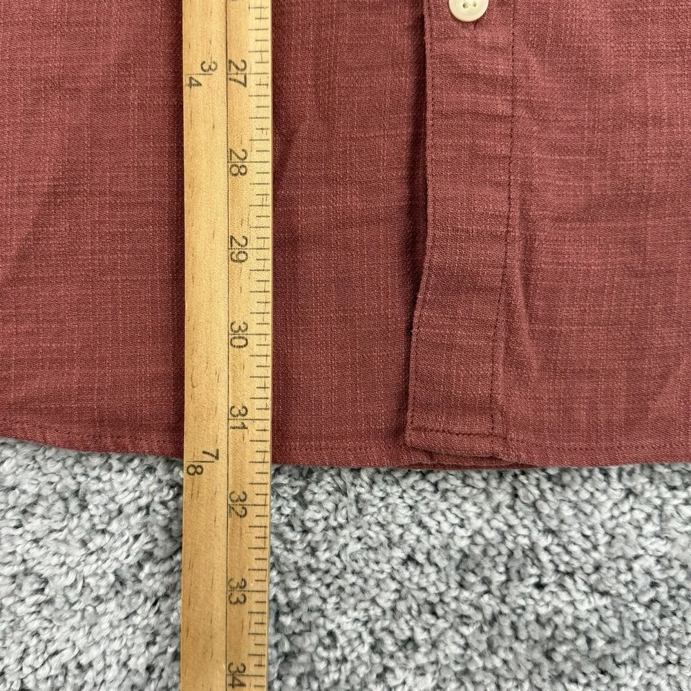 Marine Layer Stretch Selvage Short Sleeve Shirt Men's XXL Cotton Button Up